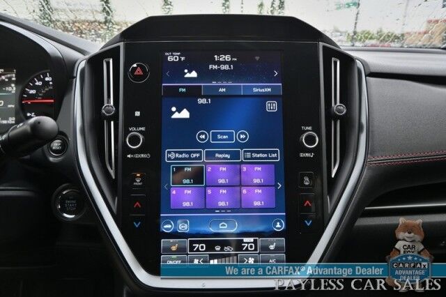 2022 Subaru WRX Limited / AWD / Automatic / Power & Heated Bucket Seats / Navigation / Sunroof / Harman Kardon Speakers / Apple CarPlay & Android Auto / Back Up Camera / Keyless Entry & Start / Block Heater / 1-Owner Anchorage AK