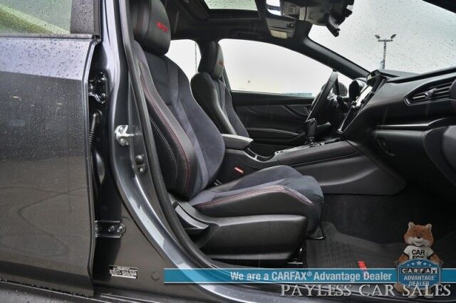2022 Subaru WRX Limited / AWD / Automatic / Power & Heated Bucket Seats / Navigation / Sunroof / Harman Kardon Speakers / Apple CarPlay & Android Auto / Back Up Camera / Keyless Entry & Start / Block Heater / 1-Owner Anchorage AK