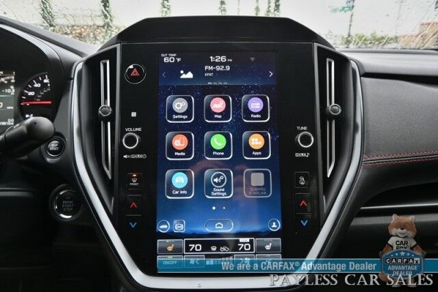 2022 Subaru WRX Limited / AWD / Automatic / Power & Heated Bucket Seats / Navigation / Sunroof / Harman Kardon Speakers / Apple CarPlay & Android Auto / Back Up Camera / Keyless Entry & Start / Block Heater / 1-Owner Anchorage AK