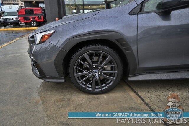 2022 Subaru WRX Limited / AWD / Automatic / Power & Heated Bucket Seats / Navigation / Sunroof / Harman Kardon Speakers / Apple CarPlay & Android Auto / Back Up Camera / Keyless Entry & Start / Block Heater / 1-Owner Anchorage AK