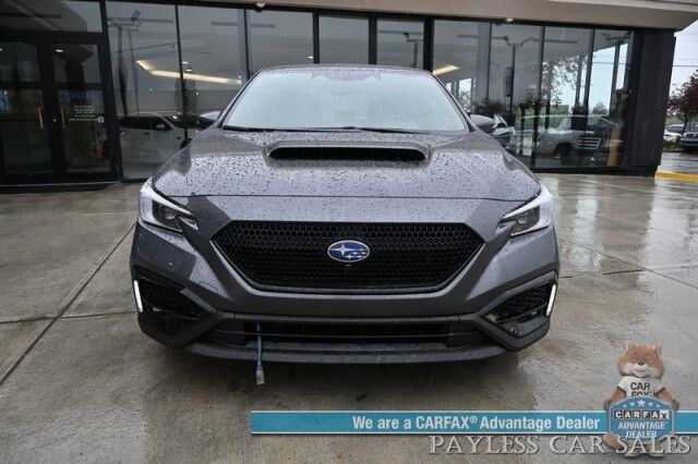 2022 Subaru WRX Limited / AWD / Automatic / Power & Heated Bucket Seats / Navigation / Sunroof / Harman Kardon Speakers / Apple CarPlay & Android Auto / Back Up Camera / Keyless Entry & Start / Block Heater / 1-Owner Anchorage AK