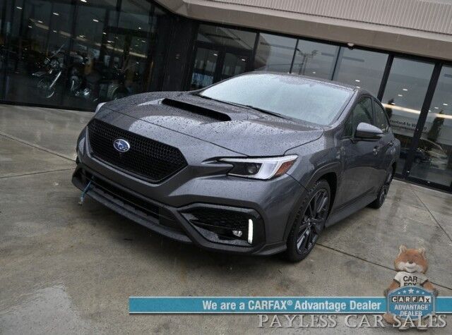2022 Subaru WRX Limited / AWD / Automatic / Power & Heated Bucket Seats / Navigation / Sunroof / Harman Kardon Speakers / Apple CarPlay & Android Auto / Back Up Camera / Keyless Entry & Start / Block Heater / 1-Owner Anchorage AK