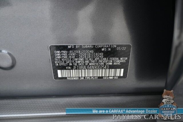 2022 Subaru WRX Limited Anchorage AK