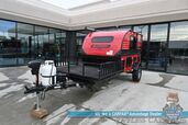 2022 Sunset Trailers Sunray Sport 109E / Dometic Heating / ProAire Air Conditioning / Drive Interior & Exterior Audio System / Exterior Kitchenette / Exterior Shower / Exterior Toy Hauling Platform / Dometic Hot Water Heater / 1587 GVWR