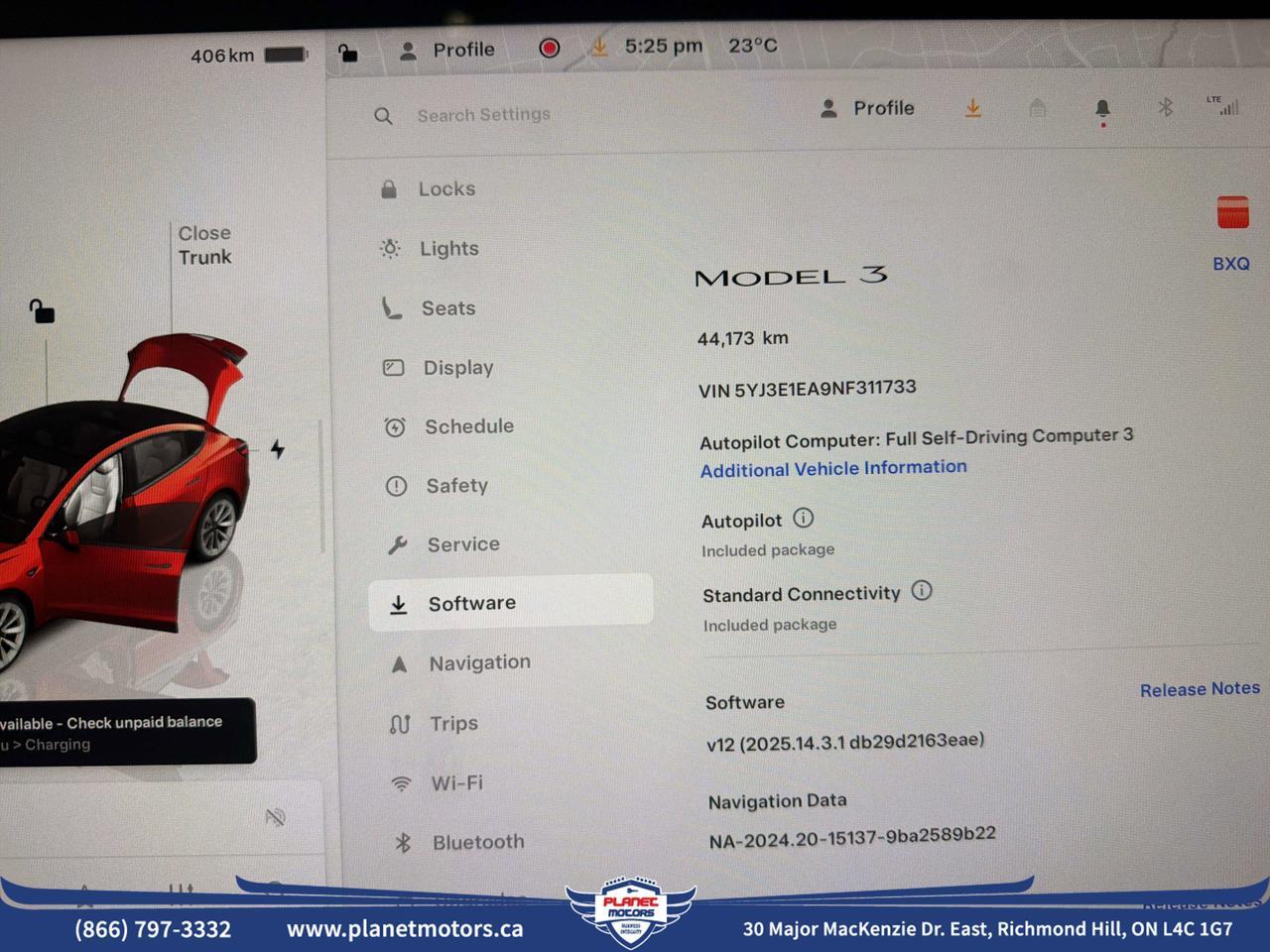 2022 Tesla Model 3 Richmond Hill ON
