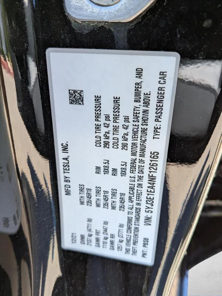 2022 Tesla Model 3 Roseville CA