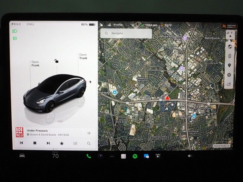 2022 Tesla Model 3 Long Range AWD *AUTOPILOT, NAVIGATION, SAFETY ALERTS, ADAPTIVE CRUISE, SURROUND VIEW CAMERAS, PANORAMA GLASS ROOF, HEATED SEATS/STEERING WHEEL, BLUETOOTH, WIRELESS CHARGING Round Rock TX