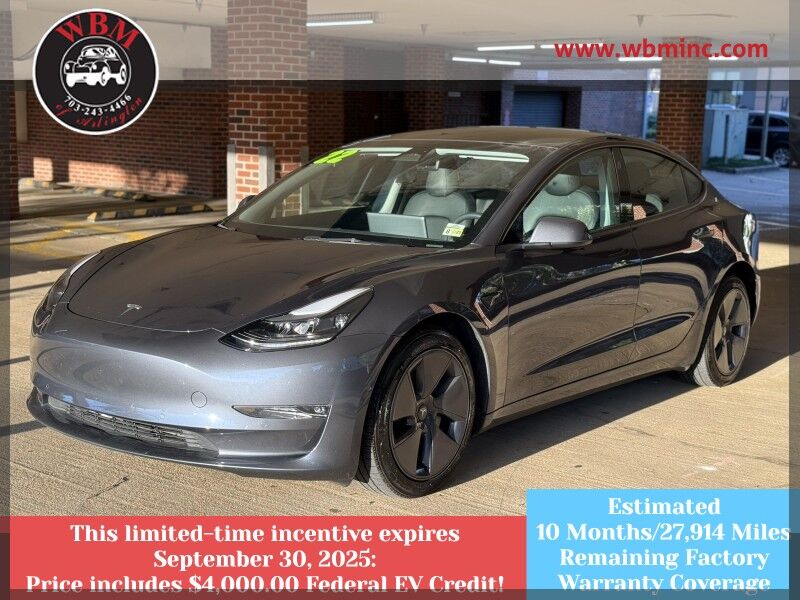 2022 Tesla Model 3 Long Range AWD Arlington VA