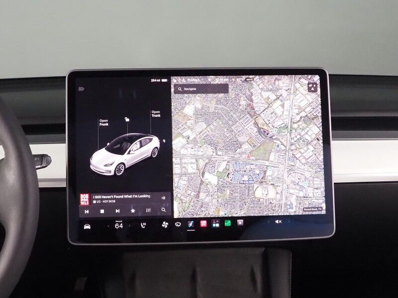 2022 Tesla Model 3 Long Range AWD *TRAFFIC AWARE CRUISE CONTROL, NAVIGATION, SAFETY ALERTS, SURROUND VIEW CAMERAS, PANORAMA GLASS ROOF, HEATED SEATS/STEERING WHEEL, 19 INCH WHEELS, WIRELESS CHARGING Round Rock TX