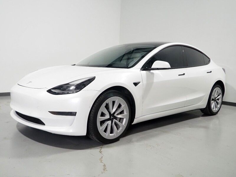 2022 Tesla Model 3 Long Range AWD *TRAFFIC AWARE CRUISE CONTROL, NAVIGATION, SAFETY ALERTS, SURROUND VIEW CAMERAS, PANORAMA GLASS ROOF, HEATED SEATS/STEERING WHEEL, 19 INCH WHEELS, WIRELESS CHARGING Round Rock TX