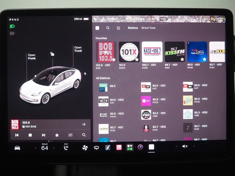 2022 Tesla Model 3 Long Range AWD *TRAFFIC AWARE CRUISE CONTROL, NAVIGATION, SAFETY ALERTS, SURROUND VIEW CAMERAS, PANORAMA GLASS ROOF, HEATED SEATS/STEERING WHEEL, 19 INCH WHEELS, WIRELESS CHARGING Round Rock TX