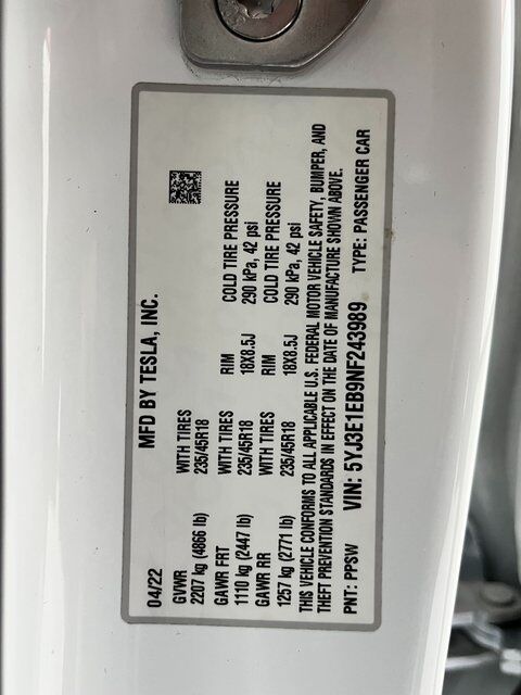 2022 Tesla Model 3 Long Range Carrollton TX