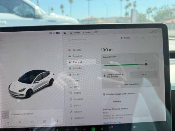 2022 Tesla Model 3 Long Range Dual Motor All-Wheel Drive Mesa AZ