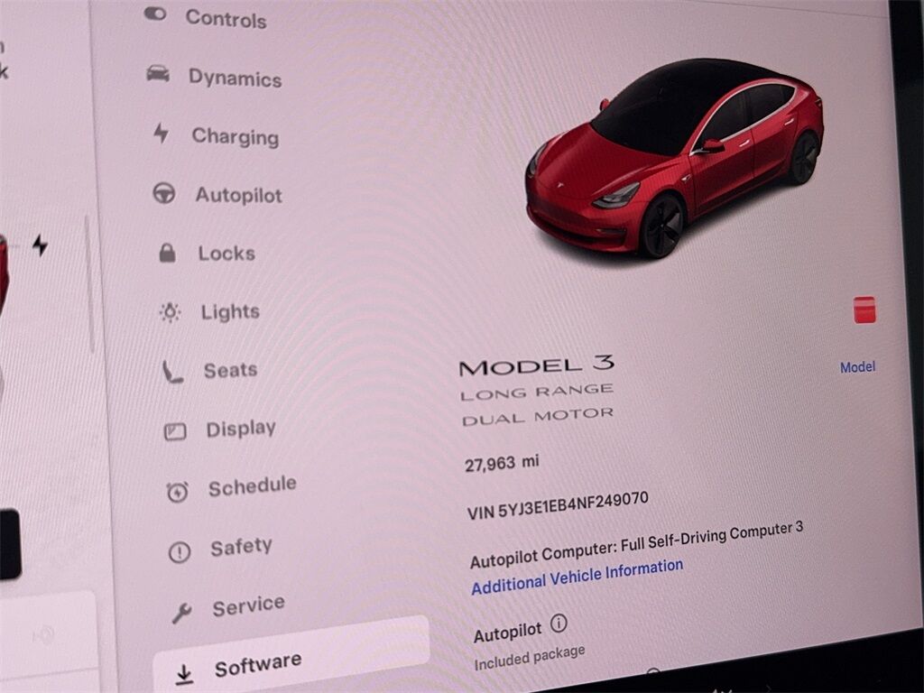 2022 Tesla Model 3 Long Range NAV,CAM,PANO,HTD STS,BLIND SPOT Plano TX