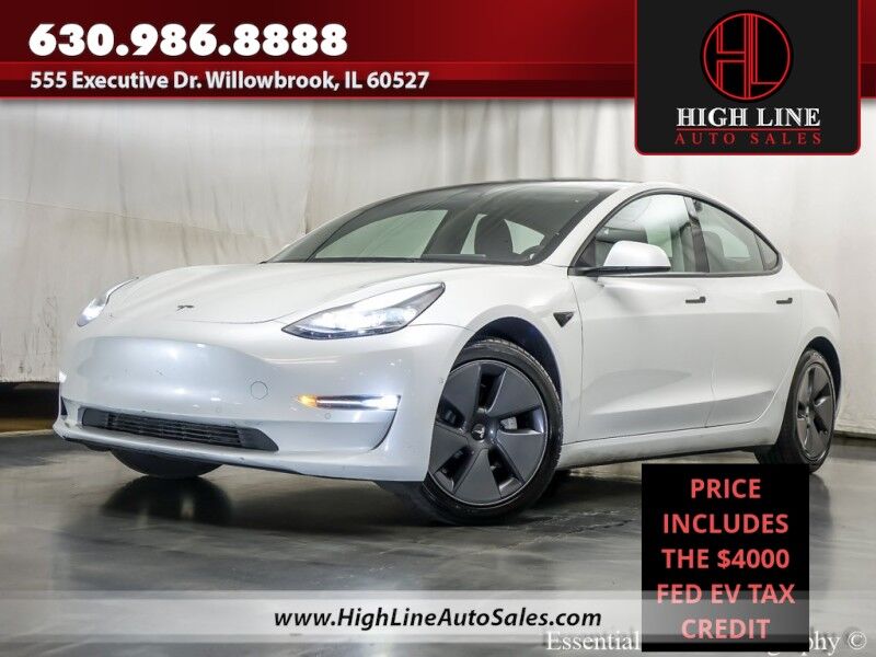 2022 Tesla Model 3 Long Range PRICE INCLUDES $4000 IRS TAX CREDIT!! YOU MUST QUALIF Willowbrook IL