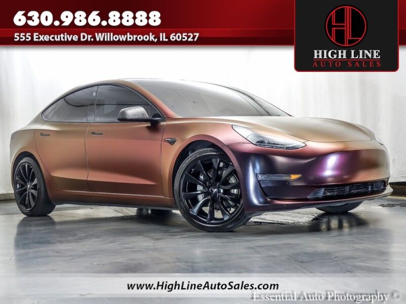 2022 Tesla Model 3 Long Range PRICE INCLUDES THE $4000 FED EV TAX CREDIT. YOU MUST QUALIFY Willowbrook IL