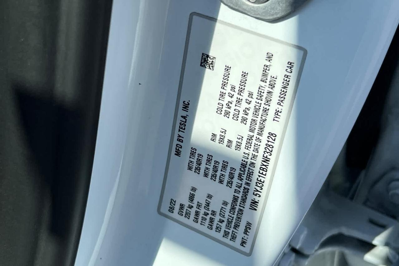 2022 Tesla Model 3 Long Range Roseville CA