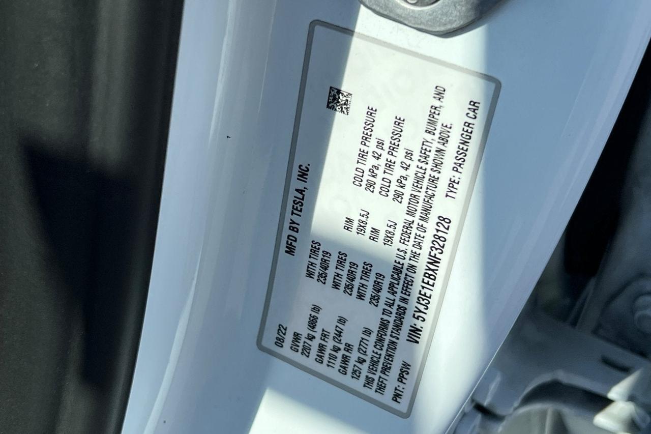 2022 Tesla Model 3 Long Range Roseville CA