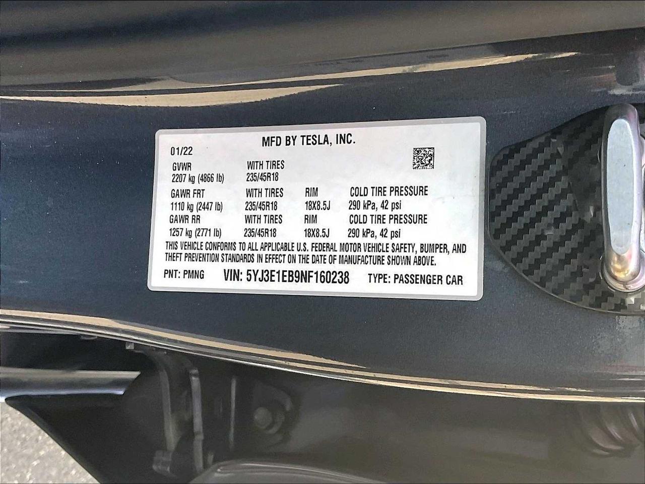 2022 Tesla Model 3 Long Range Roseville CA