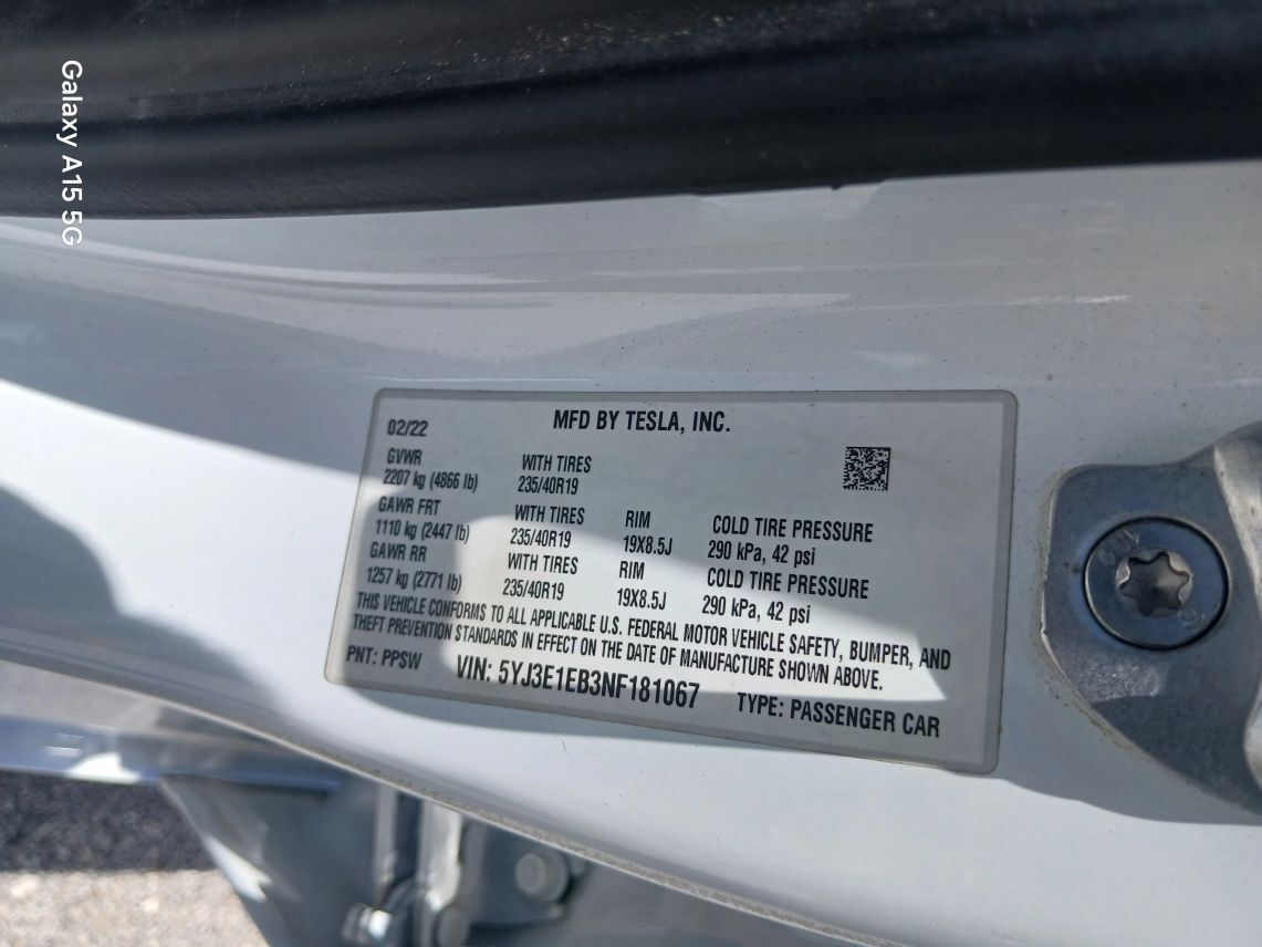 2022 Tesla Model 3 Long Range Sedan 4D Maitland FL