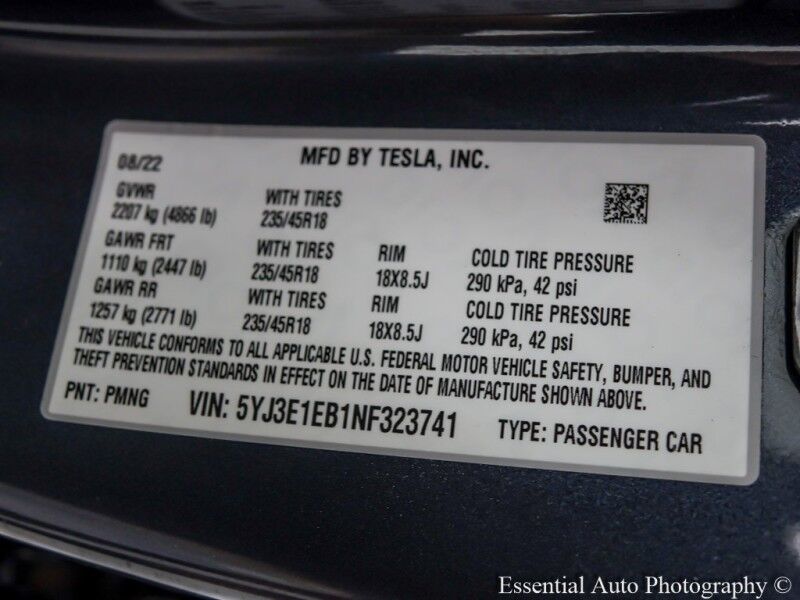 2022 Tesla Model 3 Long Range Willowbrook IL