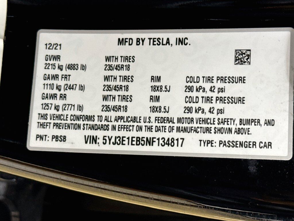 2022 Tesla Model 3 Long Range Willowbrook IL