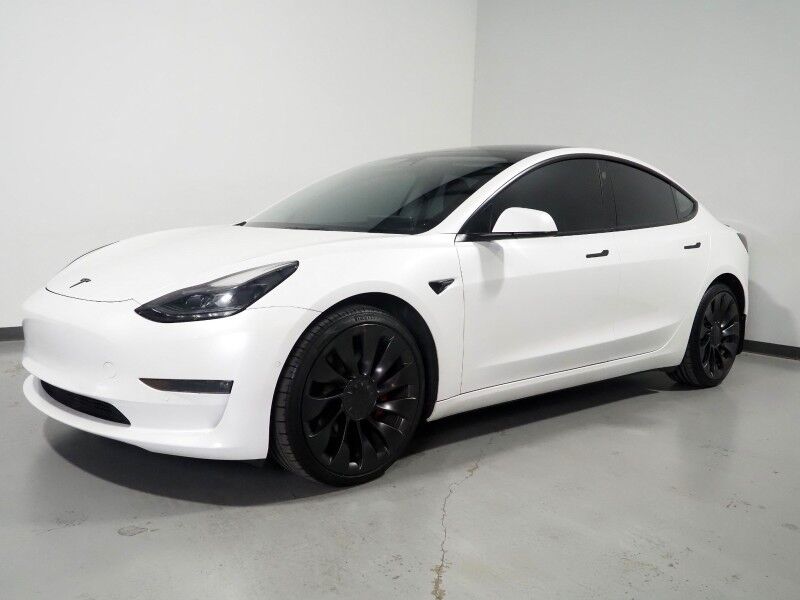 2022 Tesla Model 3 Performance AWD *TRAFFIC AWARE CRUISE CONTROL, NAVIGATION, SAFETY ALERTS, SURROUND VIEW CAMERAS, PANORAMA GLASS ROOF, HEATED SEATS/STEERING WHEEL, 20 INCH UBERTURBINE WHEELS, WIRELESS CHARGING Round Rock TX