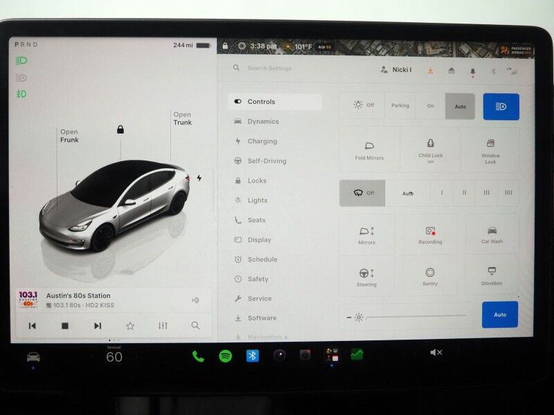 2022 Tesla Model 3 Performance AWD *TRAFFIC AWARE CRUISE CONTROL, NAVIGATION, SAFETY ALERTS, SURROUND VIEW CAMERAS, PANORAMA GLASS ROOF, HEATED SEATS/STEERING WHEEL, 20 INCH UBERTURBINE WHEELS, WIRELESS CHARGING Round Rock TX