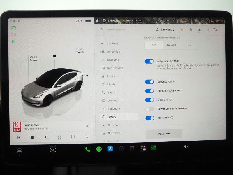 2022 Tesla Model 3 Performance AWD *TRAFFIC AWARE CRUISE CONTROL, NAVIGATION, SAFETY ALERTS, SURROUND VIEW CAMERAS, PANORAMA GLASS ROOF, HEATED SEATS/STEERING WHEEL, 20 INCH UBERTURBINE WHEELS, WIRELESS CHARGING Round Rock TX