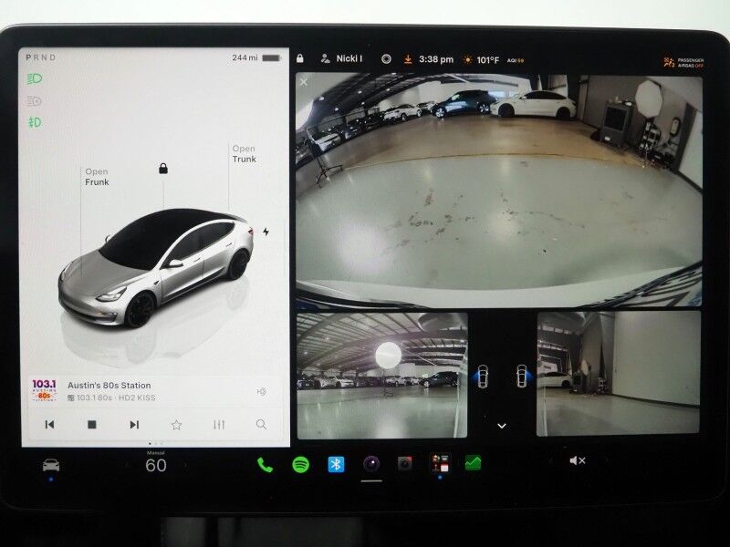 2022 Tesla Model 3 Performance AWD *TRAFFIC AWARE CRUISE CONTROL, NAVIGATION, SAFETY ALERTS, SURROUND VIEW CAMERAS, PANORAMA GLASS ROOF, HEATED SEATS/STEERING WHEEL, 20 INCH UBERTURBINE WHEELS, WIRELESS CHARGING Round Rock TX