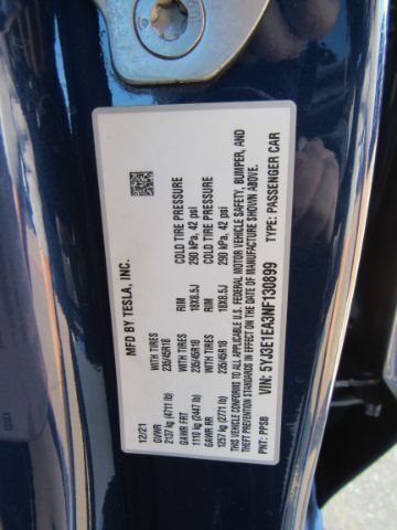 2022 Tesla Model 3 Rear-Wheel Drive Plano TX