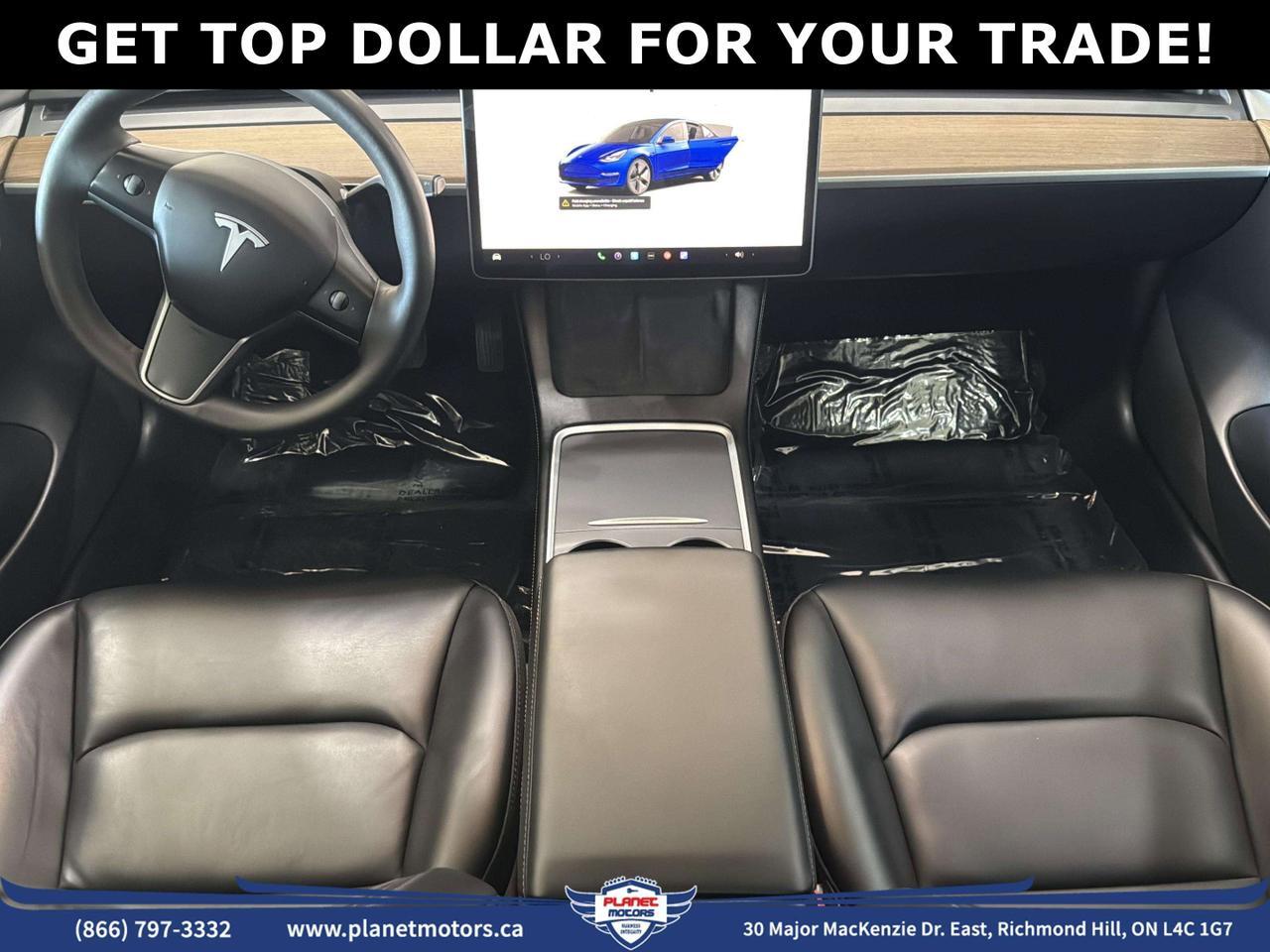 2022 Tesla Model 3 Standard Range Plus RWD *Ltd Avail*ONE OWNER/NO ACCIDENT/SHOWROOM CONDITION Richmond Hill ON