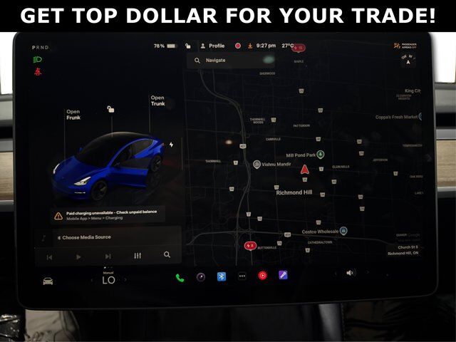 2022 Tesla Model 3 Standard Range RWD/ONE OWNER/NO ACCIDENT/SHOWROOM CONDITION Richmond Hill ON