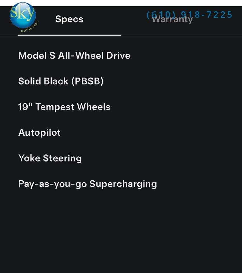 2022 Tesla Model S AWD West Chester PA