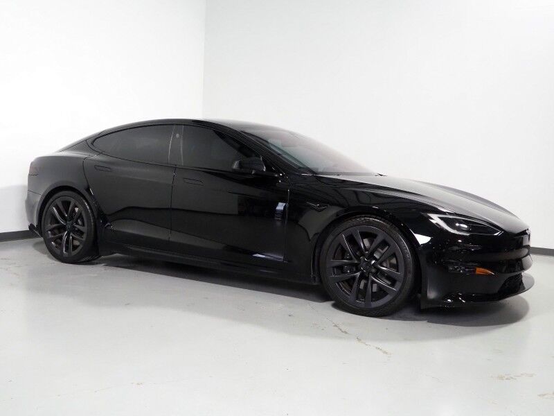 2022 Tesla Model S AWD *AUTOPILOT, NAVIGATION, SAFETY ALERTS, ADAPTIVE CRUISE, SURROUND VIEW CAMERAS, PANORAMA GLASS ROOF, CLIMATE SEATS, HEATED YOKE STEERING, PREMIUM AUDIO, 21 INCH ARACHNID WHEELS
