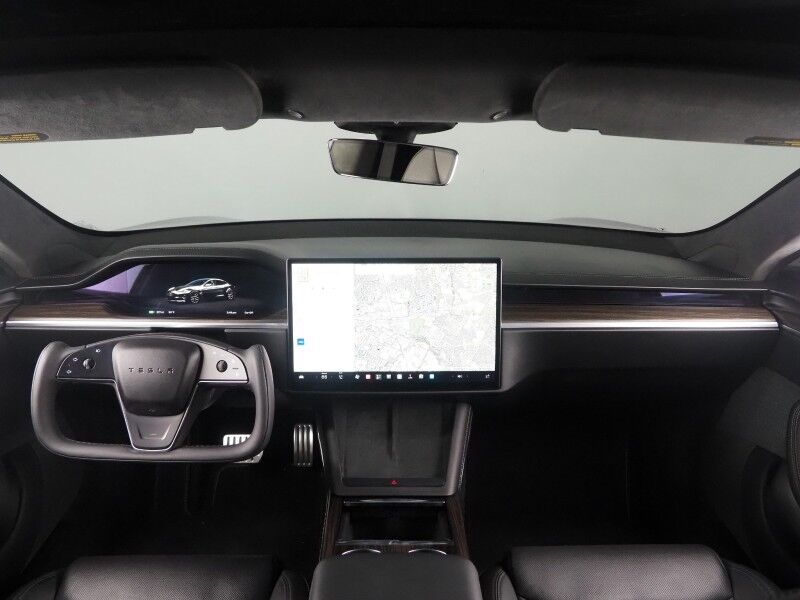 2022 Tesla Model S AWD *AUTOPILOT, NAVIGATION, SAFETY ALERTS, ADAPTIVE CRUISE, SURROUND VIEW CAMERAS, PANORAMA GLASS ROOF, CLIMATE SEATS, HEATED YOKE STEERING, PREMIUM AUDIO, 21 INCH ARACHNID WHEELS