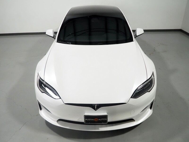 2022 Tesla Model S AWD *FULL SELF-DRIVING ENABLED, AUTOPILOT, NAVIGATION, SAFETY ALERTS, ADAPTIVE CRUISE, SURROUND VIEW CAMERAS, PANORAMA GLASS ROOF, CLIMATE SEATS, HEATED YOKE STEERING, PREMIUM AUDIO, WIRELESS CHARGING Round Rock TX