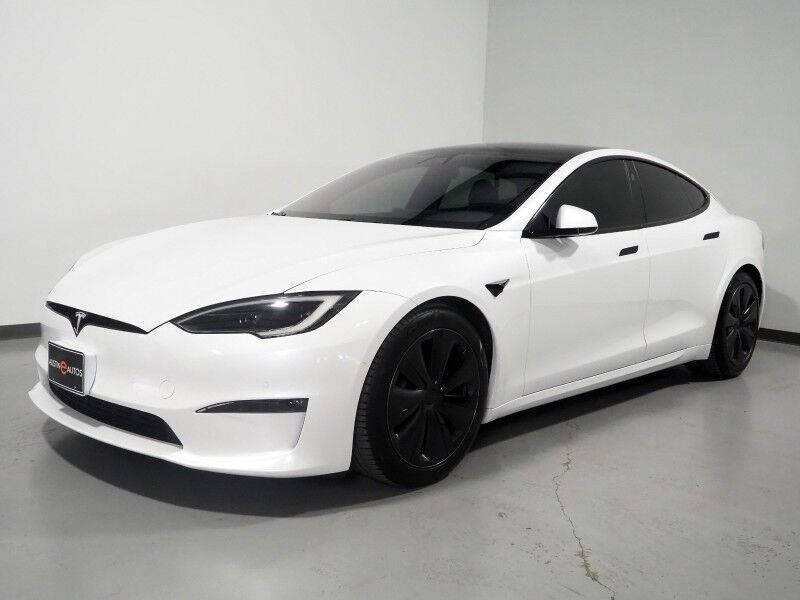 2022 Tesla Model S AWD *FULL SELF-DRIVING ENABLED, AUTOPILOT, NAVIGATION, SAFETY ALERTS, ADAPTIVE CRUISE, SURROUND VIEW CAMERAS, PANORAMA GLASS ROOF, CLIMATE SEATS, HEATED YOKE STEERING, PREMIUM AUDIO, WIRELESS CHARGING Round Rock TX