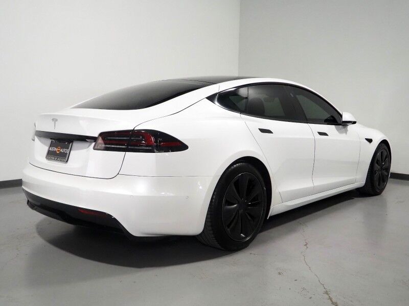 2022 Tesla Model S AWD *FULL SELF-DRIVING ENABLED, AUTOPILOT, NAVIGATION, SAFETY ALERTS, ADAPTIVE CRUISE, SURROUND VIEW CAMERAS, PANORAMA GLASS ROOF, CLIMATE SEATS, HEATED YOKE STEERING, PREMIUM AUDIO, WIRELESS CHARGING Round Rock TX