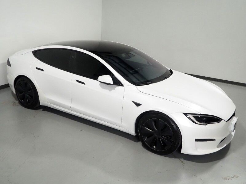 2022 Tesla Model S AWD *FULL SELF-DRIVING ENABLED, AUTOPILOT, NAVIGATION, SAFETY ALERTS, ADAPTIVE CRUISE, SURROUND VIEW CAMERAS, PANORAMA GLASS ROOF, CLIMATE SEATS, HEATED YOKE STEERING, PREMIUM AUDIO, WIRELESS CHARGING Round Rock TX