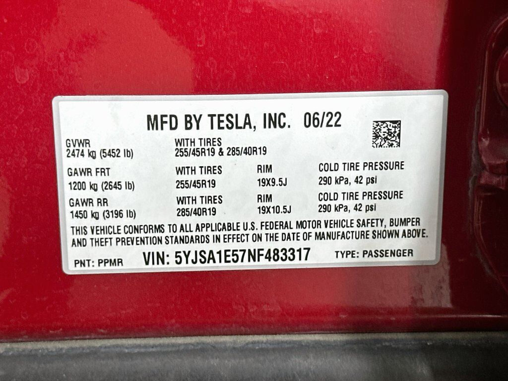 2022 Tesla Model S Base Willowbrook IL