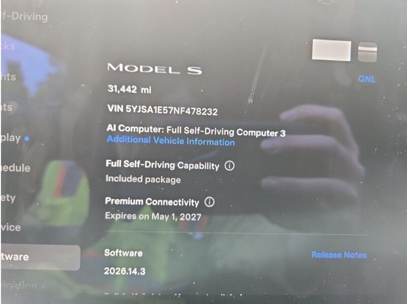 2022 Tesla Model S FULL SELF DRIVING