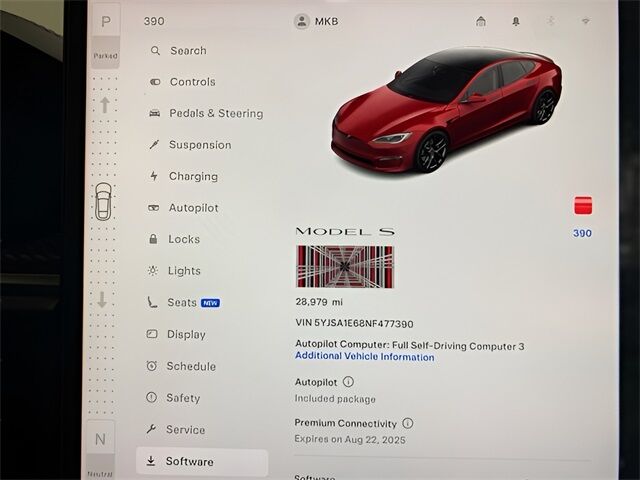 2022 Tesla Model S Plaid Dallas TX
