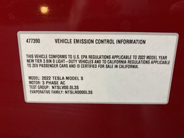 2022 Tesla Model S Plaid Dallas TX