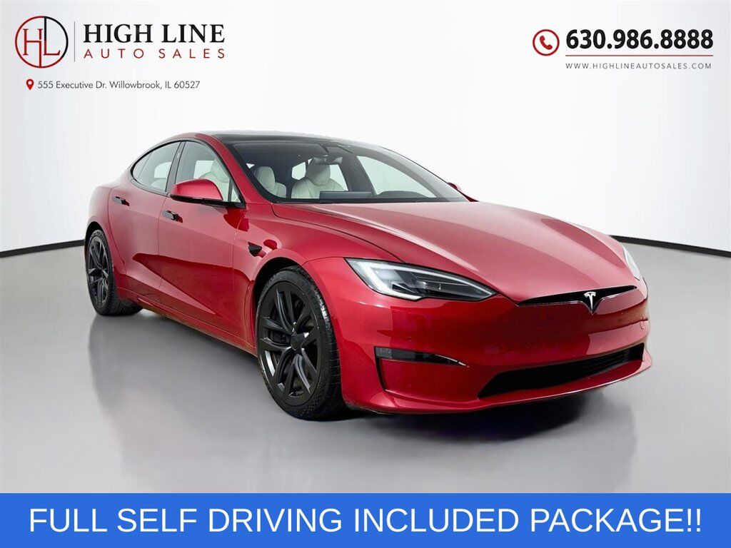 2022 Tesla Model S Plaid FULL SELF DRIVING