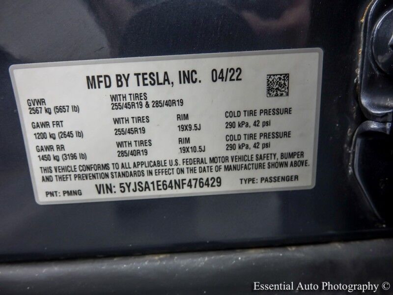 2022 Tesla Model S Plaid REFRESH ENHANCED AUTOPILOT Willowbrook IL