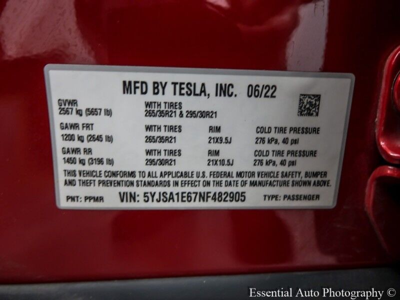 2022 Tesla Model S Plaid REFRESH Willowbrook IL