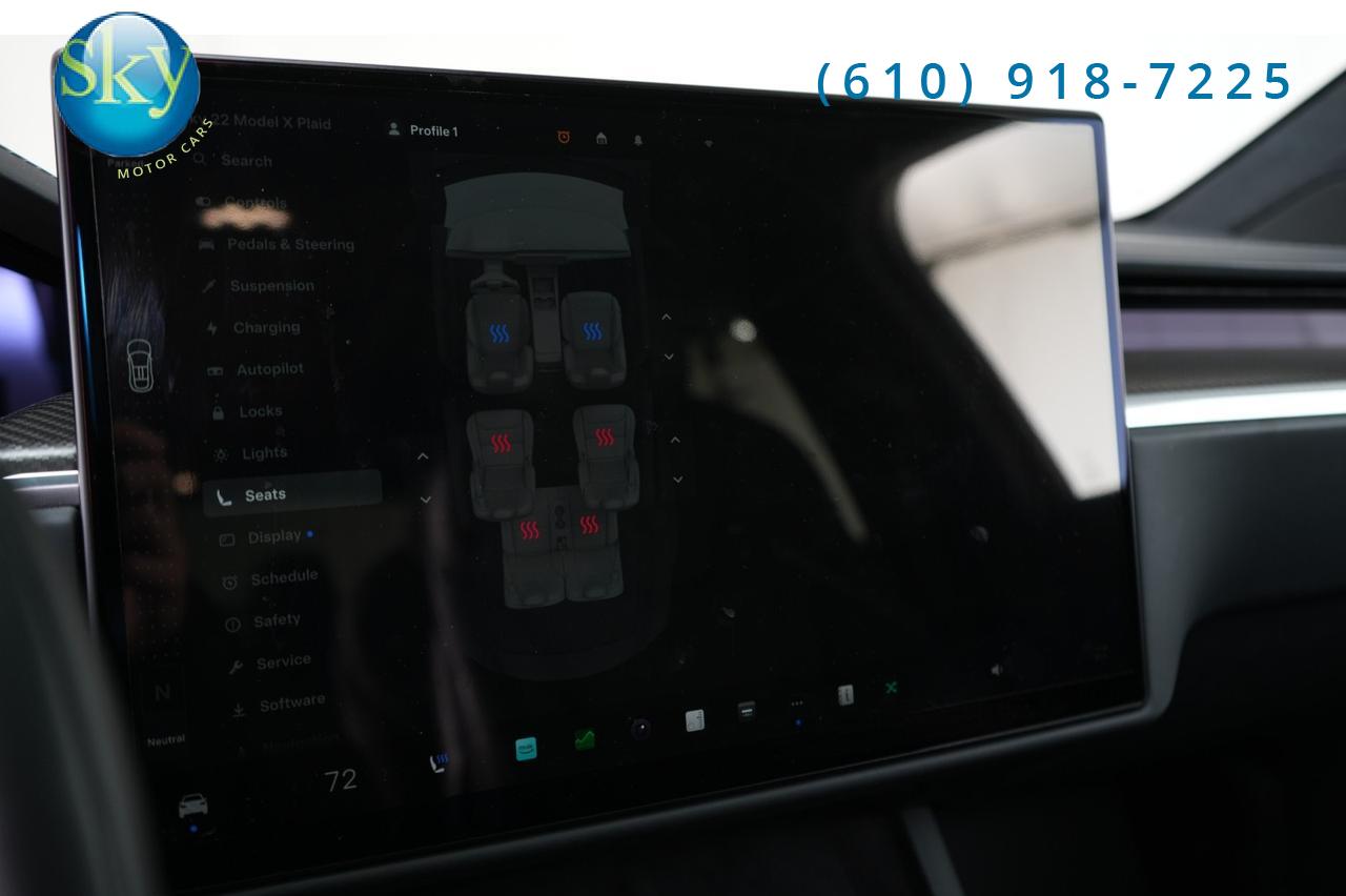 2022 Tesla Model X AWD Plaid 6-PASSENGER FULL SELF-DRIVING (FSD) West Chester PA