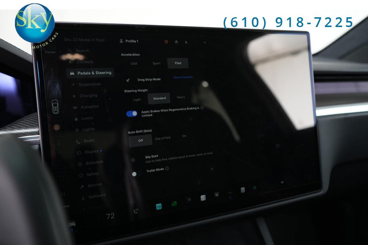 2022 Tesla Model X AWD Plaid 6-PASSENGER FULL SELF-DRIVING (FSD) West Chester PA