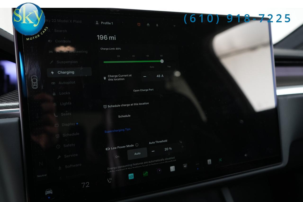 2022 Tesla Model X AWD Plaid 6-PASSENGER FULL SELF-DRIVING (FSD) West Chester PA